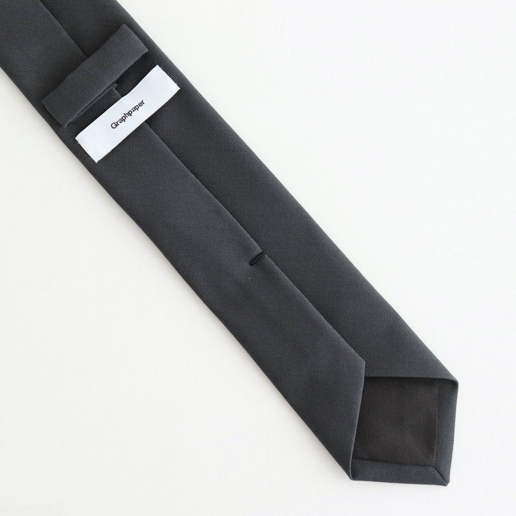 Scale Off Wool Necktie #C.GRAY [GU261-90178B]