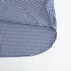 DRY OXFORD CORPORATE S/S B.D SHIRT #NAVY PLAID [FSC262-50043B]