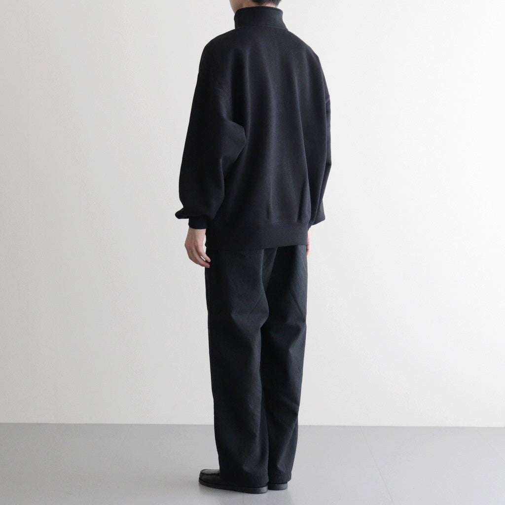 HEAVY OZ HALF ZIP PULLOVER #BLACK [FSC253-70238B]