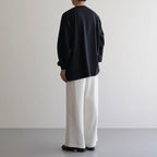 L/S Oversized Tee #BLACK [GU253-70113B]