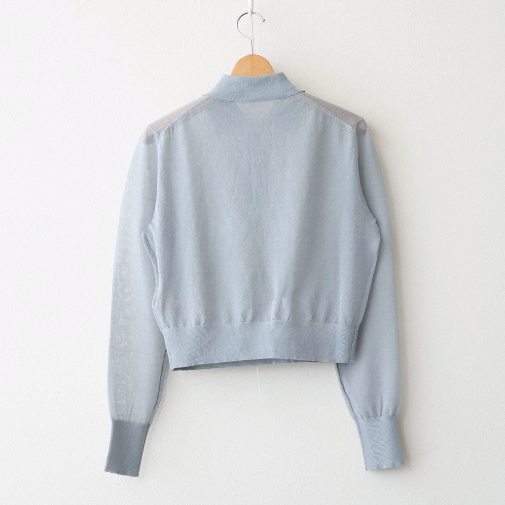 Layered Polo Knit #CHO [12610508] - ciacura 三重県四日市市の