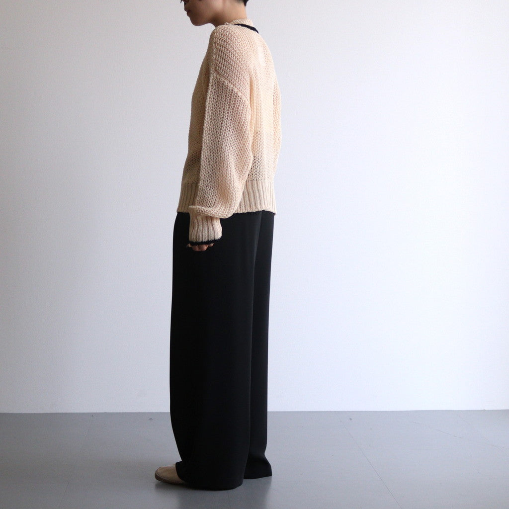 FILL SWEATER #IVORY [NG24S-06SW01C]