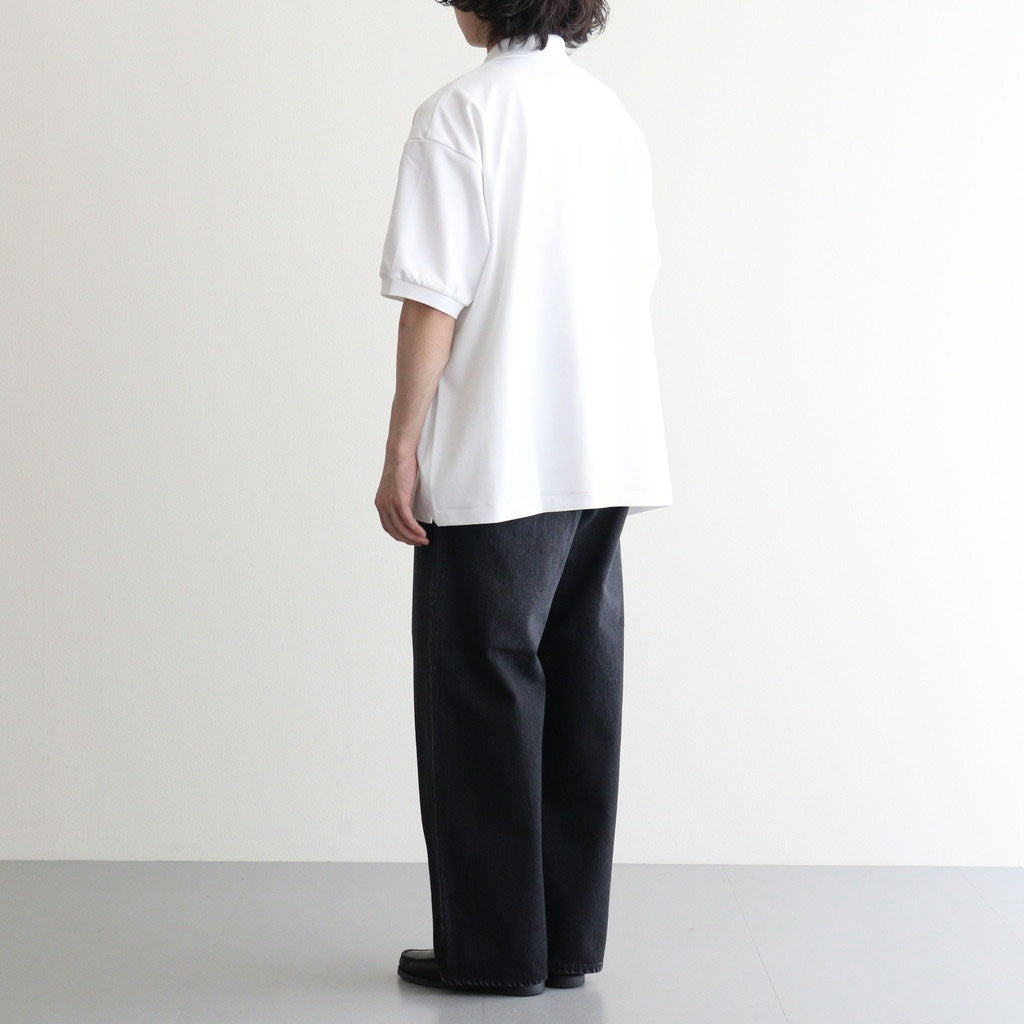 DRY PIQUE JERSEY S/S POLO #WHITE [FSC263-70036]