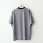 MICRO BORDER S/S TEE #WHITE × BLACK [FSC261-70167]