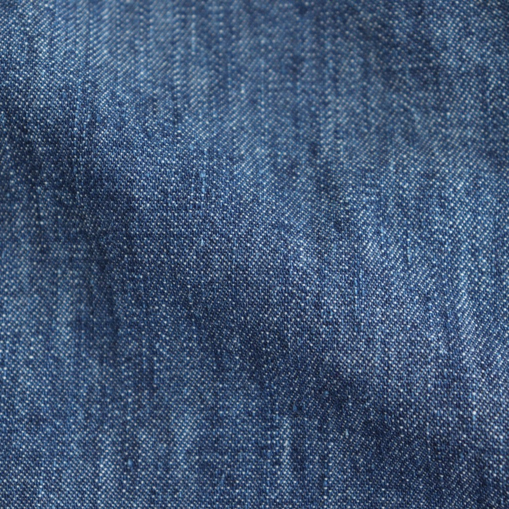 BIG DENIM SHIRT #INDIGO [Q25A-P050]
