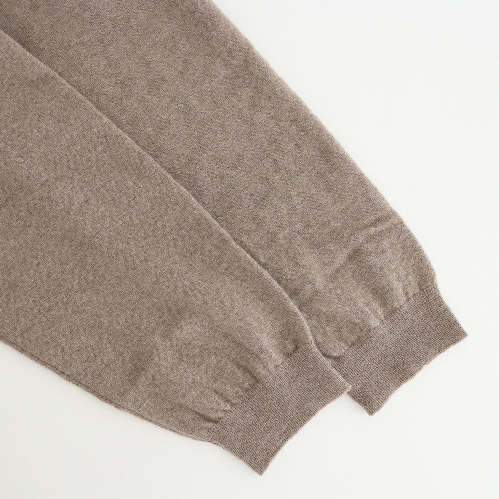 SUPER LIGHT WOOL SKIPPER POLO SWEATER #BEIGE [KRAGGW0803]