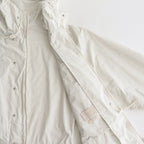 HOODED BLOUSON #FOG WHITE [YK23SS0459B]