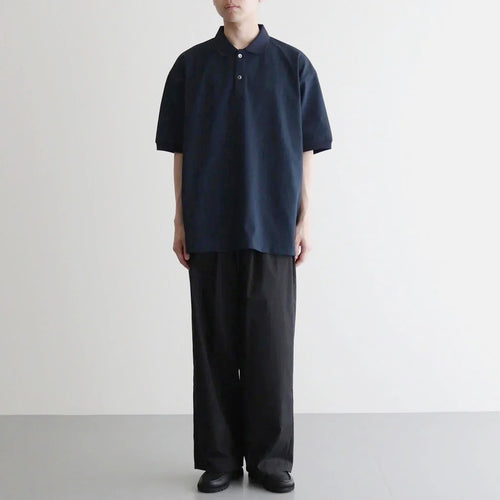 DRY PIQUE JERSEY S/S POLO #NAVY [FSC263-70036]