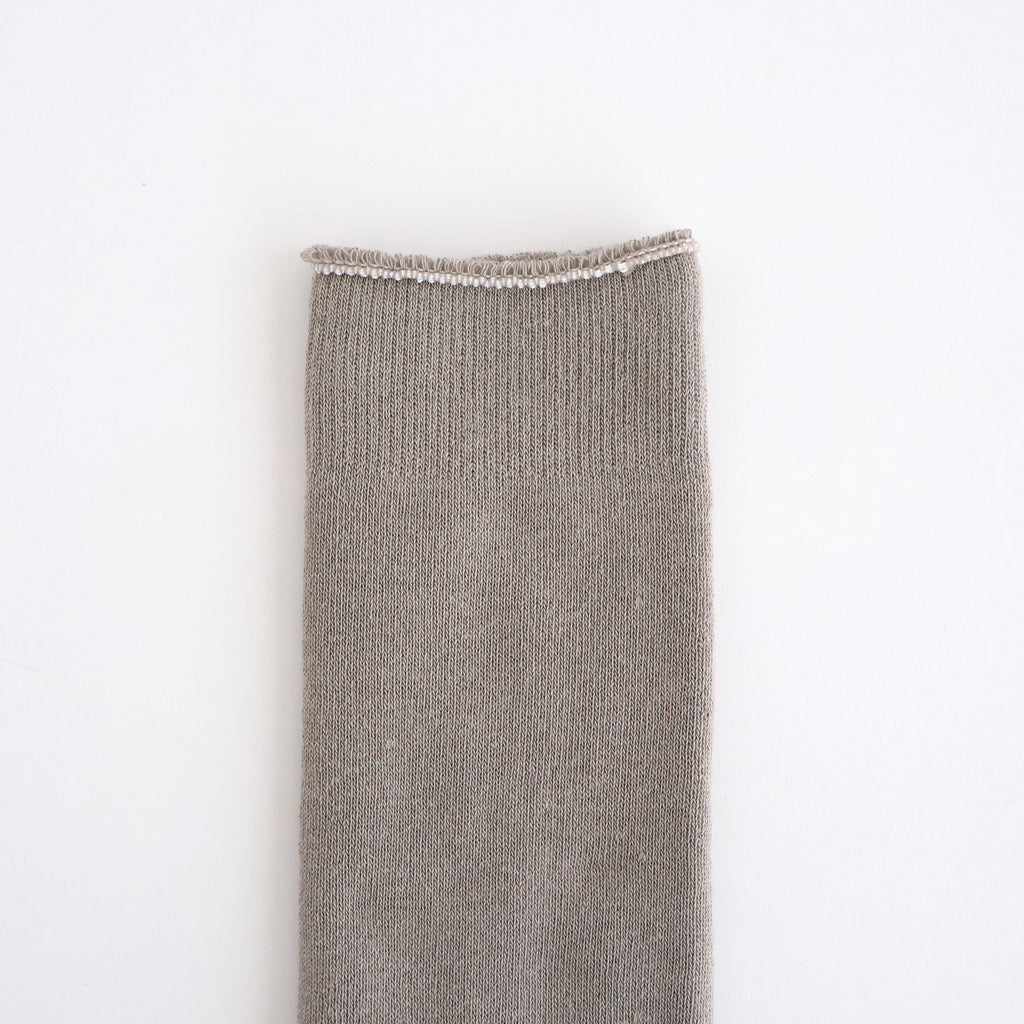 ORGANIC DAILY 3 PACK CREW SOCKS #GRAYGE [R1123-AW25]