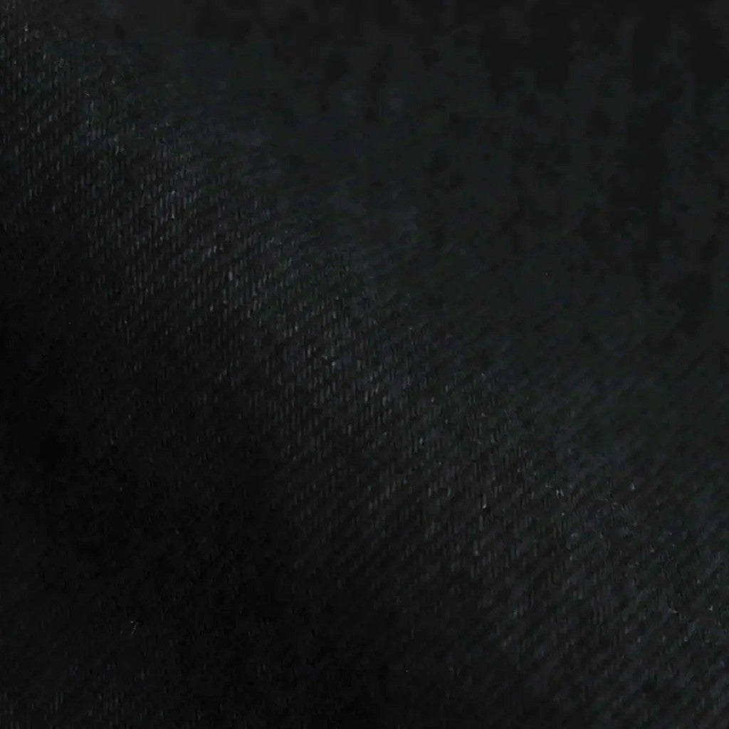Selvage Denim Belted Pants #BLACK_WASHED [GU261-40064RB]