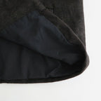 縮絨ウール2WAYカラーJK #DARK BROWN [D225-J332]