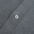 Suvin High Gauge Knit Oversized L/S Shirts #TOP GRAY [GU261-80263C]