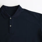 DRY PIQUE JERSEY S/S POLO #NAVY [FSC251-70230]