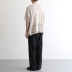 CROCHET KNIT SHIRT #IVORY [YK25SS001011S]