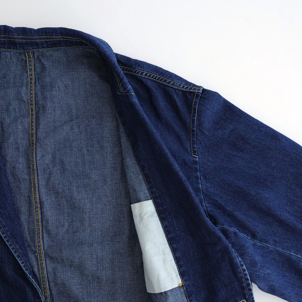 WORKERS DENIM JACKET #INDIGO [FSC261-20263OB]