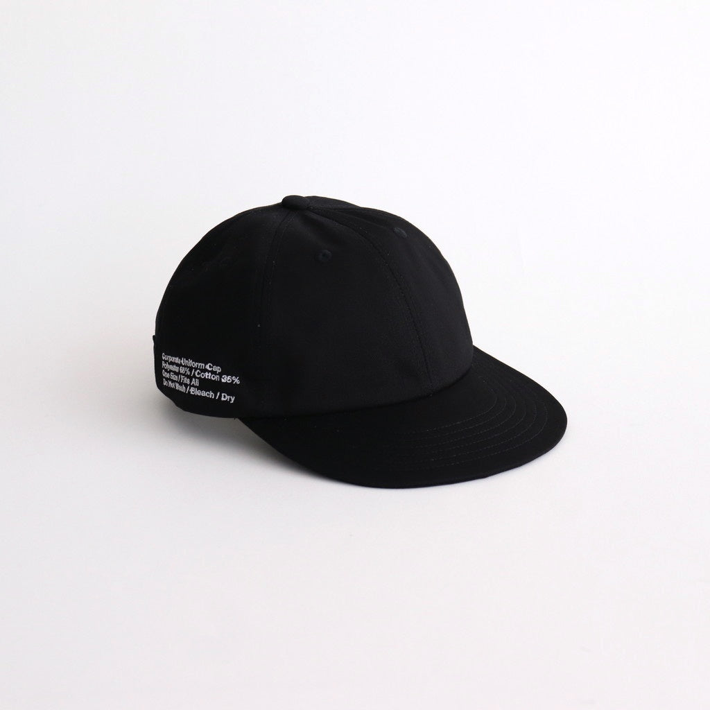 CORPORATE UNIFORM CAP #BLACK [FSP251-90160]