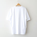 SUVIN 60/2 OVERSIZED T-SHIRT #WHITE [KKAGLM0015]