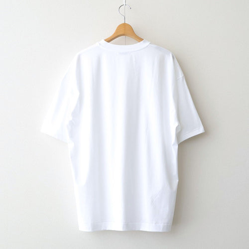 SUVIN 60/2 OVERSIZED T-SHIRT #WHITE [KKAGLM0015]