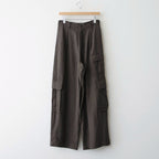 VIS/LI/RA TWILL CARGO TROUSERS #KHAKI BROWN [ST.1434]