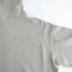 COTTON CASHMERE SWEAT ZIP HOODY #GREY [ST.1469]