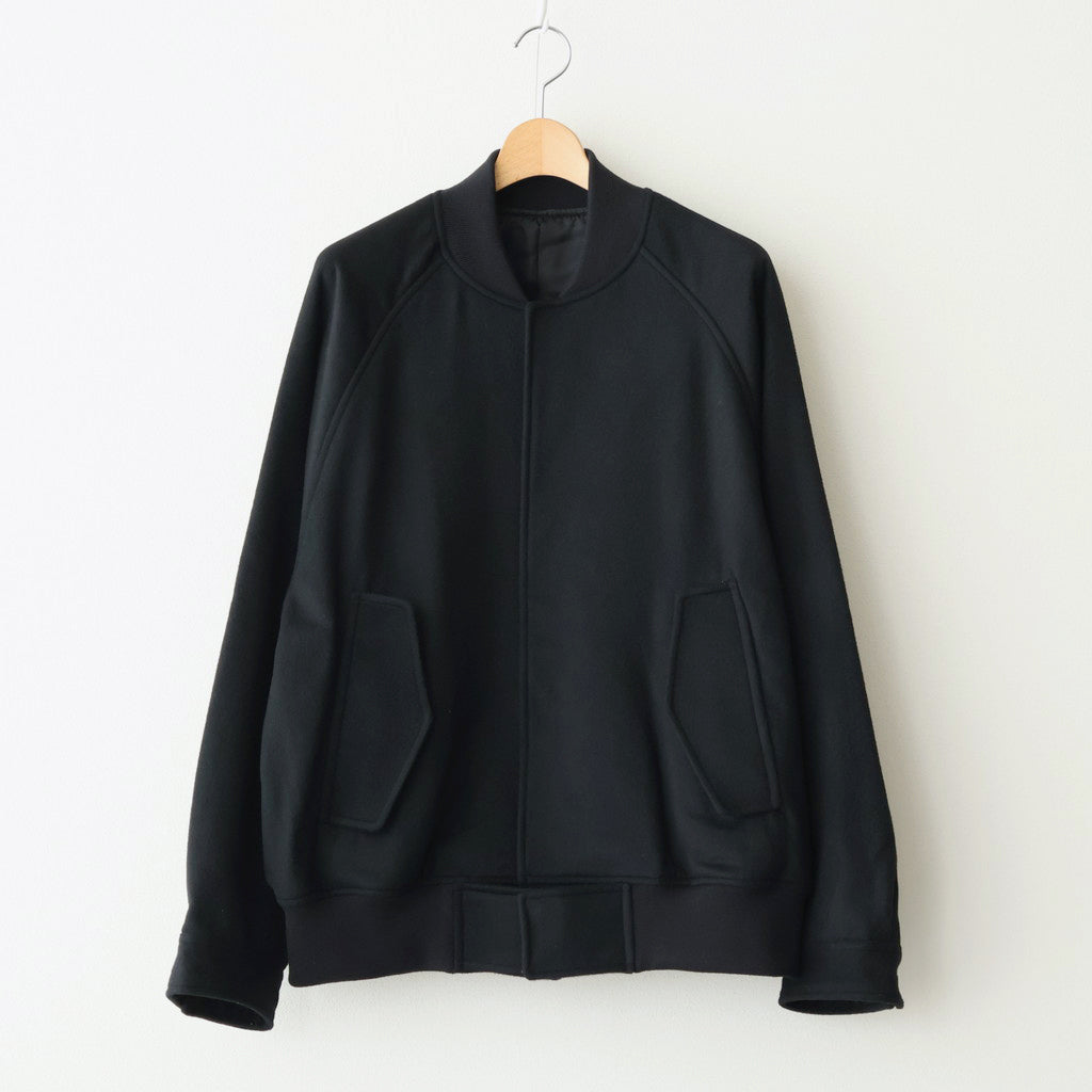 WOOL CASHMERE BEAVER STUDIUM JACKET #BLACK [ST.1227]