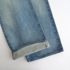 SELVEDGE FADED HEAVY DENIM PANTS #FADED INDIGO [A25AP04DH]