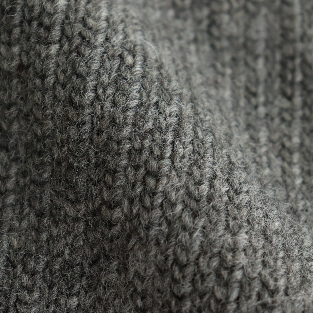 L-G Zip-up Vest #Gray [2403-020]