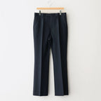 SUPER FINE TROPICAL WOOL SLACKS #TOP DARK NAVY [A25SP03WT]