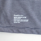 MICRO BORDER L/S TEE #WHITE×NAVY [FSC261-70168]