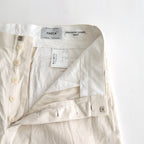 CHINO CLOTH PANTS WIDE #LIGHT BEIGE [12654]