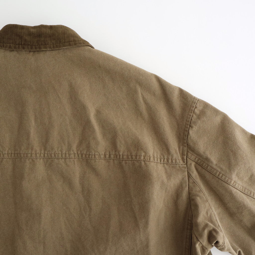 綿オックス 製品加工ブルゾン #BEIGE [HP-J016-051]