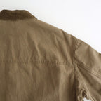 綿オックス 製品加工ブルゾン #BEIGE [HP-J016-051]