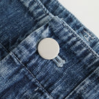 LIGHT-WEIGHT DENIM 1TUCK WIDE BAKER PANTS #INDIGO [YK25SS0931P]