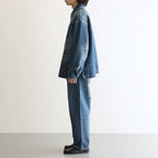 CORPORATE DENIM FIVE POCKET PANTS #DARK WASH [FSC263-40156FB]