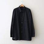 CORPORATE UNIFORM L/S SHIRT #BLACK [FSC254-50021B]