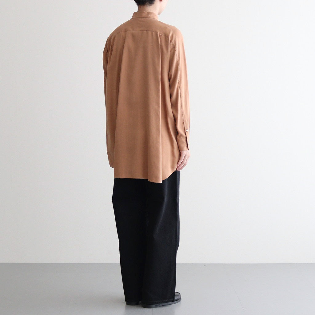 ヨークスリーブシャツ-P #Clay [D223-T710-P]