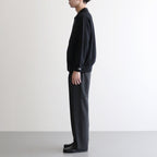 HABANA BANDED SLACKS #HEATHER CHARCOAL [AODFPT007]