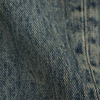 TWIST SEAM BAGGY VINTAGE DENIM JEANS #INDIGO [ST.1074]