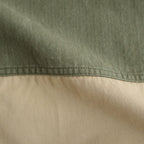 綿サージ 多素材MIX 製品加工 パンツ #BEIGE [HQ-P025-051]