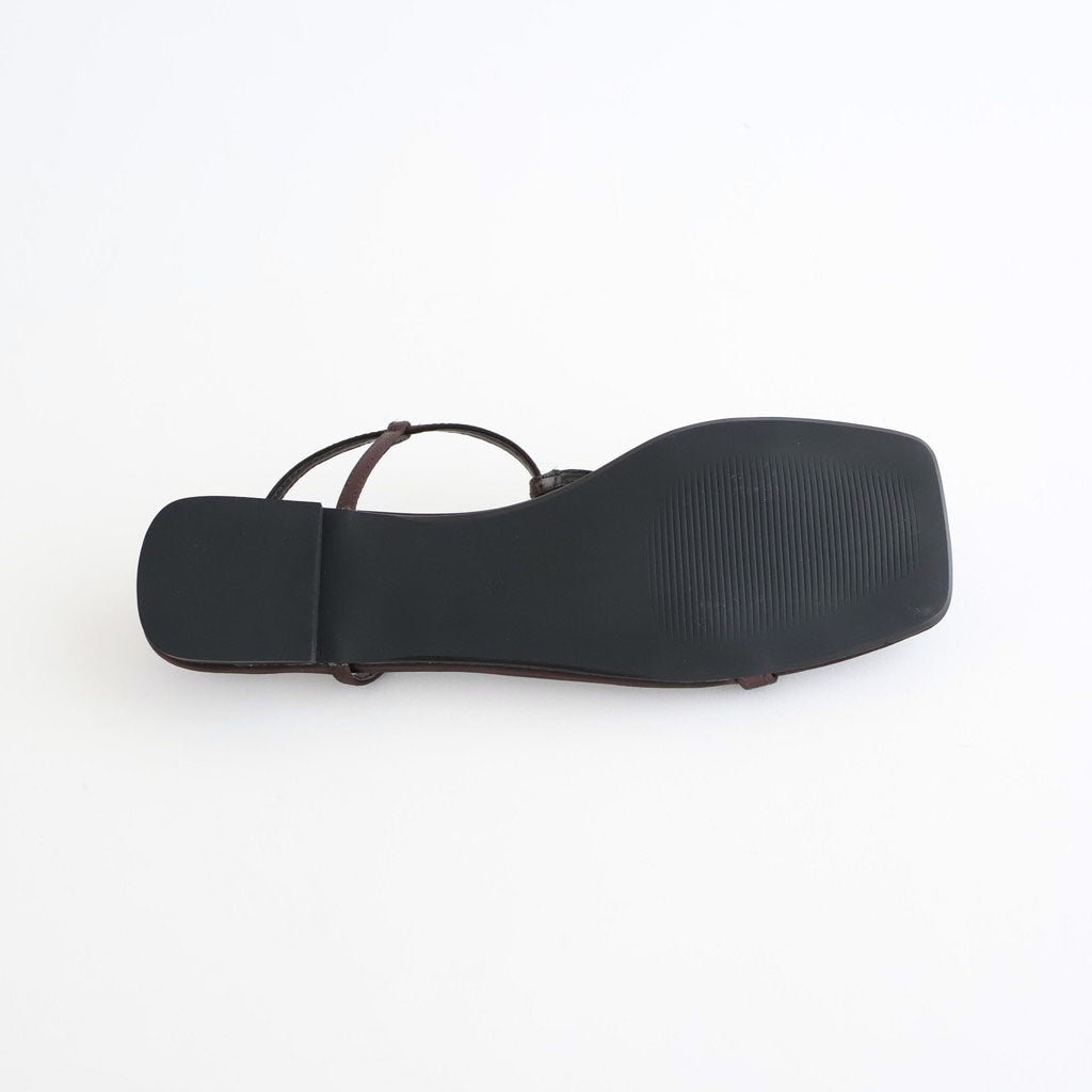 Satin Strap Sandals #CHO [12611007]