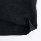 HIGH TWIST WOOL KNIT P/O #CHARCOAL [A25AP05CK]