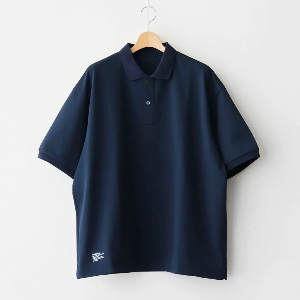 DRY PIQUE JERSEY S/S POLO #NAVY [FSC263-70036]