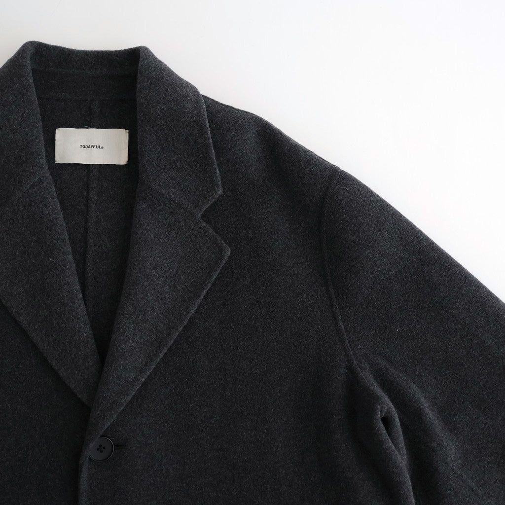Wool Over Coat #C/GRY [12520006]
