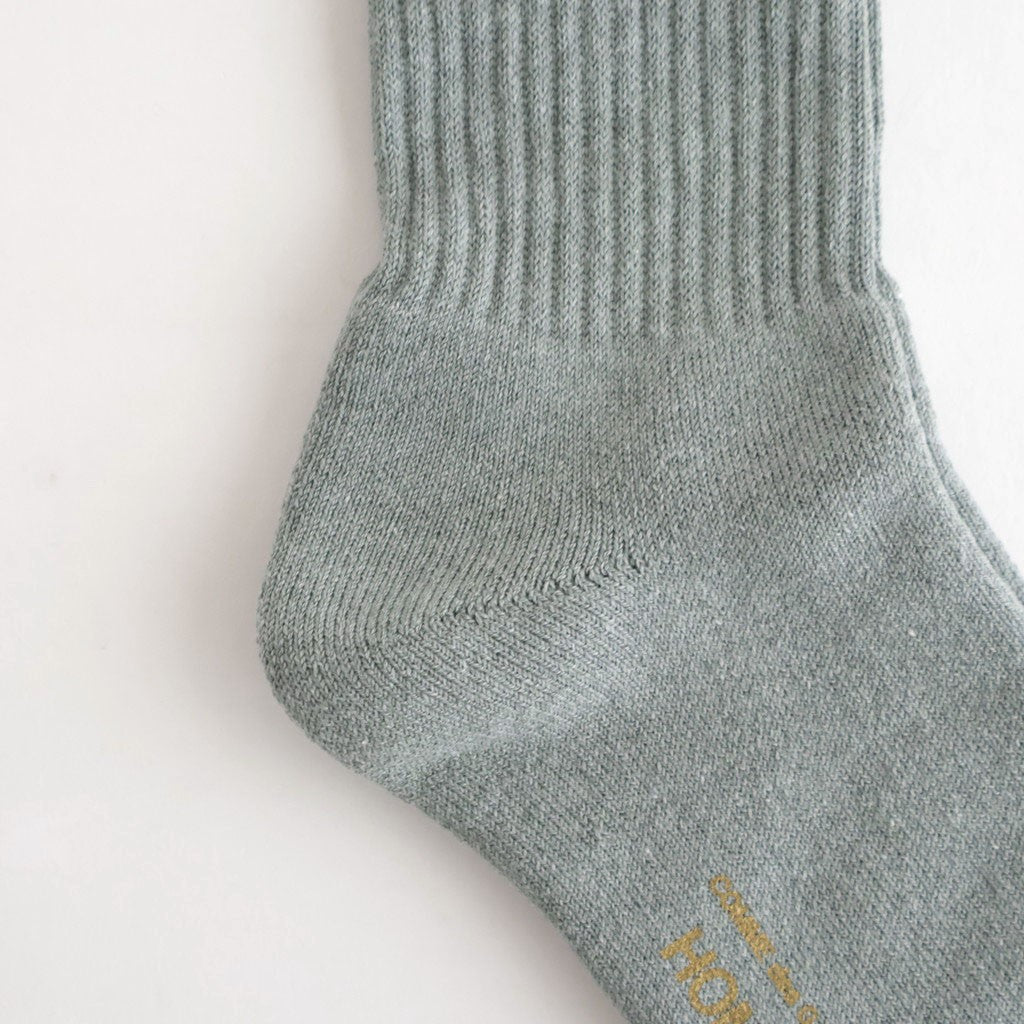 綿パイル刺繍ソックス #GRAY [HQ-K501-051]
