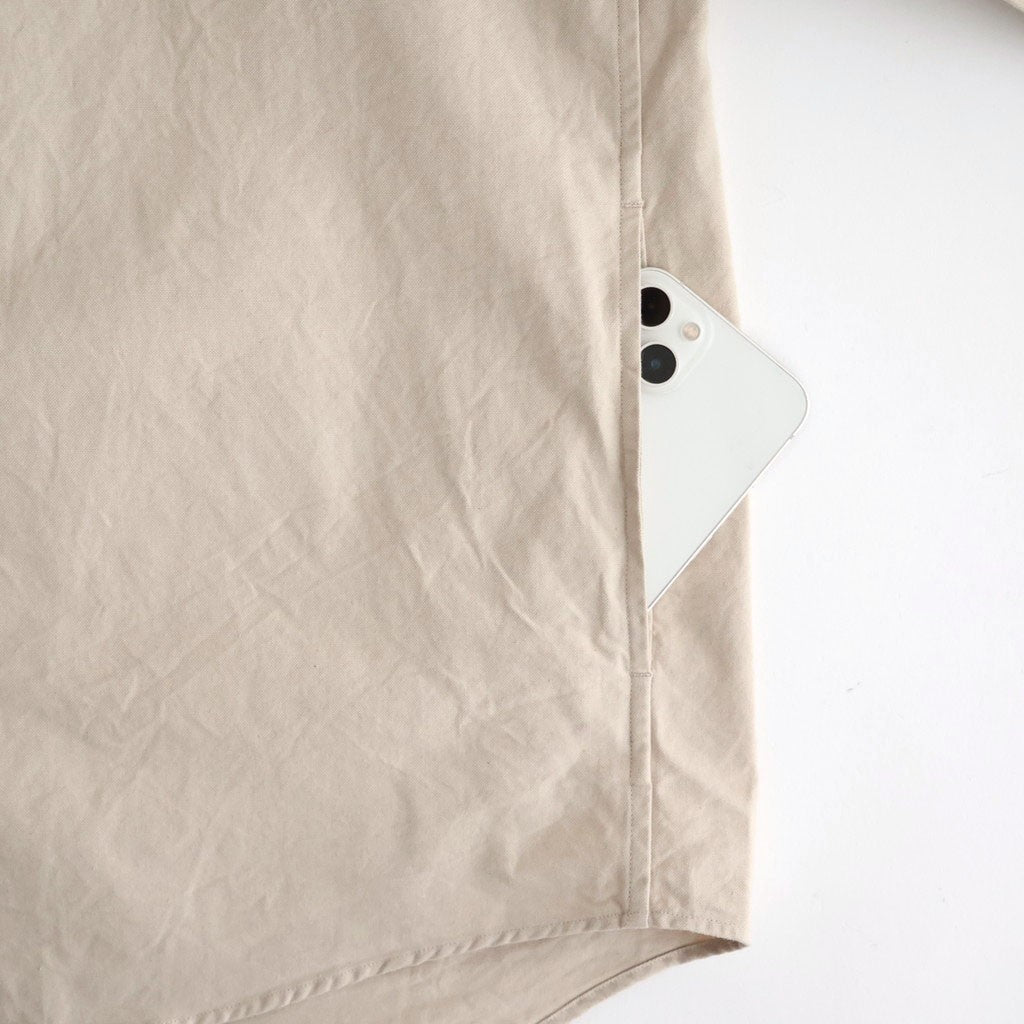 COMFORT SHIRT - EXTRA WIDE #BEIGE [11062106]