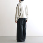 Chino High Waist Pants #BLACK USED [I25AW-PT173B]