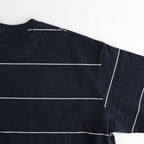 PIN BORDER L/S TEE #NAVY×WHITE [FSC261-70261]