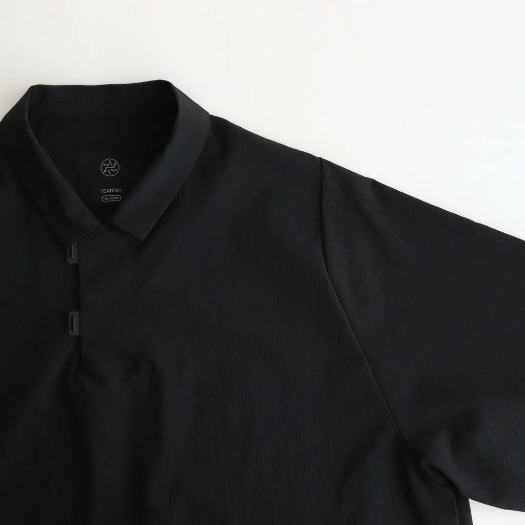 CAPSULESNAP POLO SHIRT DR #BLACK [TT-CS-PO-DR]