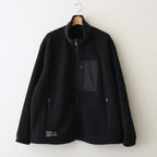 HEAVY FLEECE ZIP-UP JACKET #BLACK [FSC253-30191]