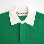 Rugby Shirt #GREEN×NAVY [I26AW-K8]
